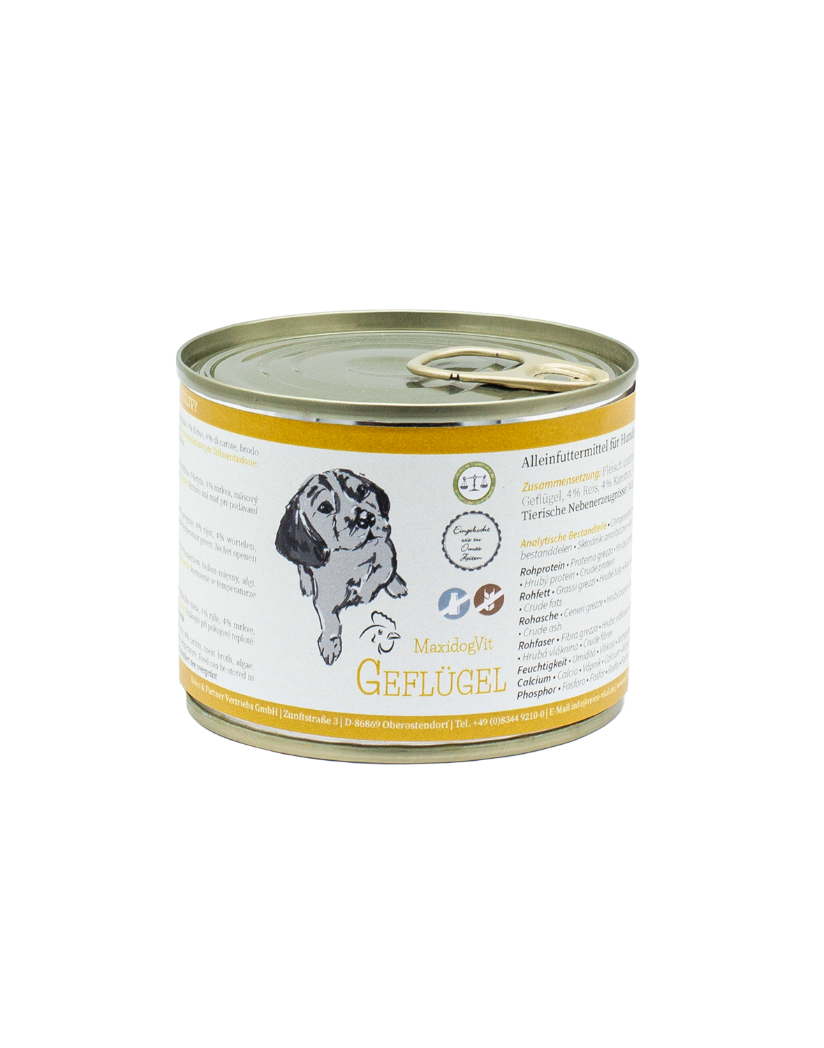 maxidogvit-gefluegel-gesundes-nassfutter-fuer-hunde