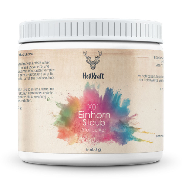 X01 Einhornstaub Stallpulver 600g